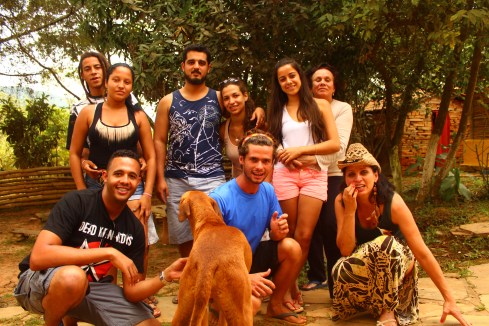 Pessoal do Camping. Despedida.