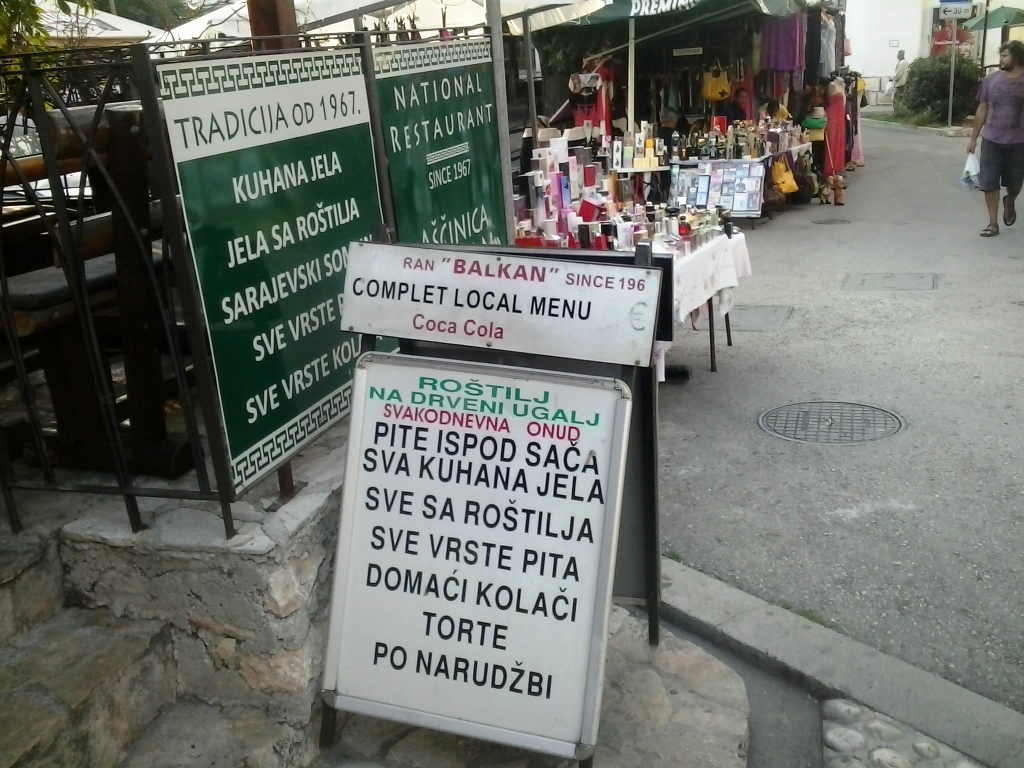 Menu Local com Coca-cola?