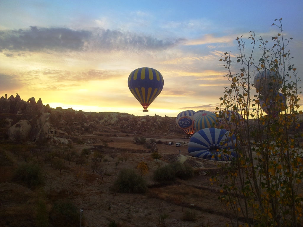 Nascer do Sol na Capadócia