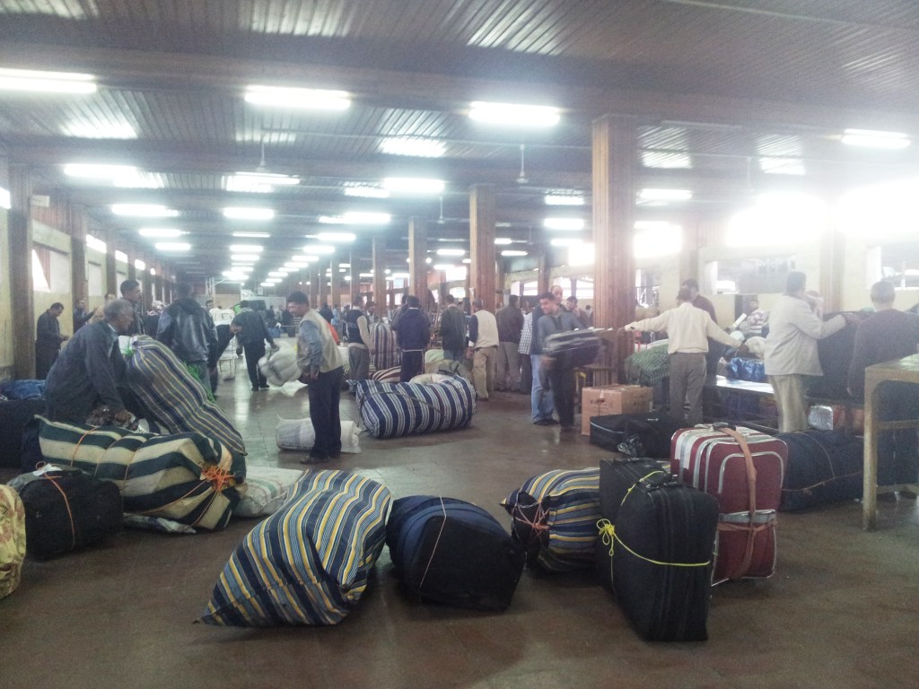 Muamba na travessia para o Egito