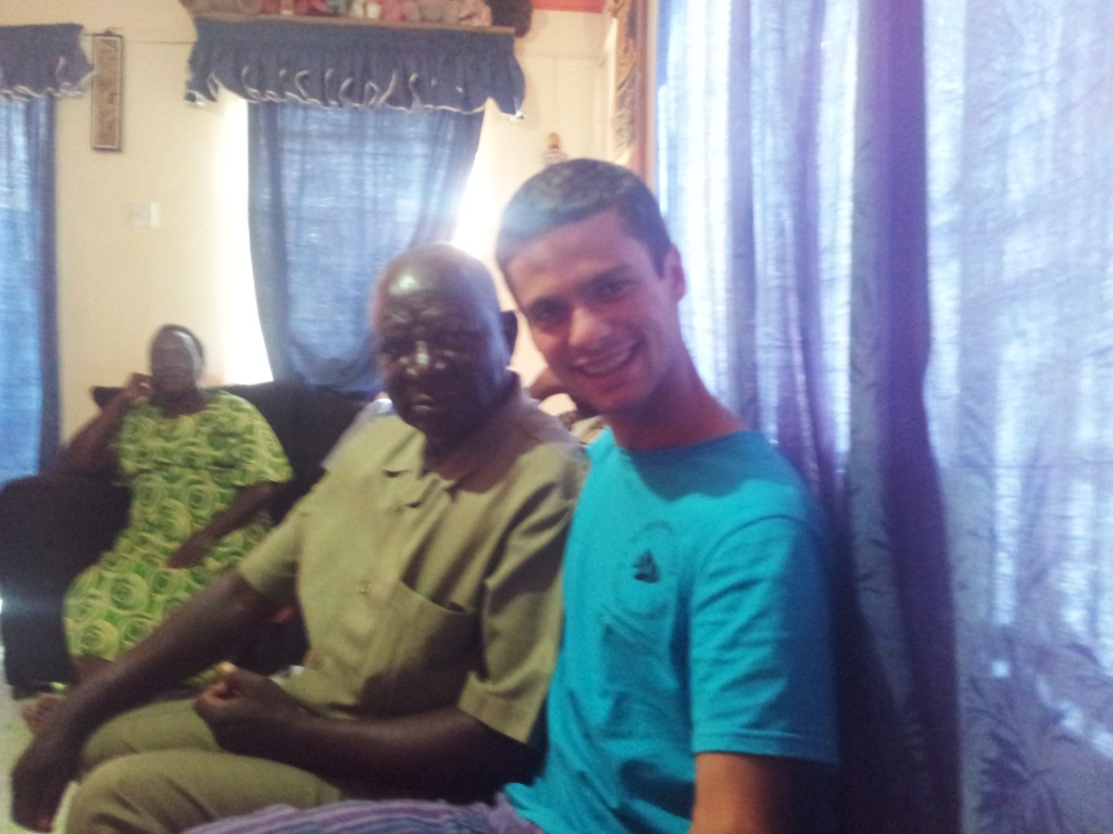 Natal com a família da Hellene e David