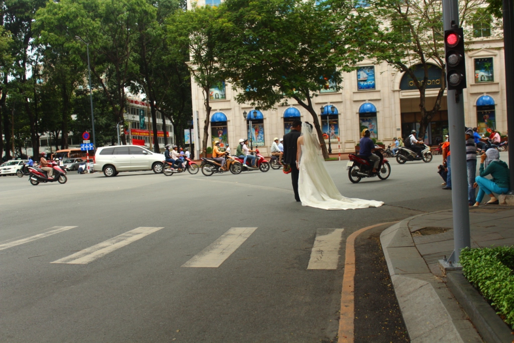 Casando no Tráfego de Saigon